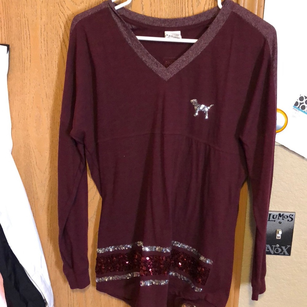 PINK long sleeve shirt